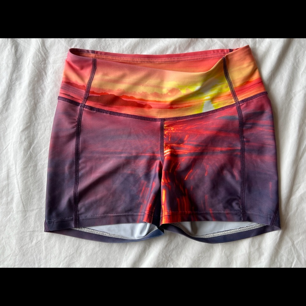 LaForma Swim Shorts Sunset Red Orange M